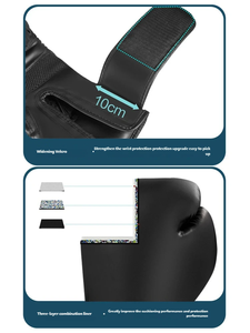 Sarung Tinju Profesional Dewasa Sanda Muay Thai untuk Latihan, Ringan, Bernapas, untuk Samsak Tinju - Product Image 3