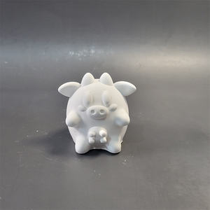 Moldes de fundición de resina hechos a mano para adornos decorativos de estilo DIY Ins, moldes de silicona de vaca para herramientas de pastel W0456 - Product Image 5