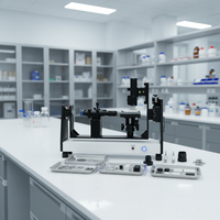 Instrument de mesure d'angle de contact optique incliné de type recherche