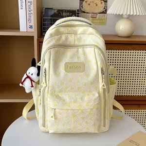 Công suất lớn Ba lô cho Cô gái đẹp trai phong cách Ins công suất lớn đơn giản Thiết kế giản dị cho học sinh trung học - Product Image 6