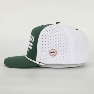 หมวกแก๊ปปักโลโก้สั่งทำขายส่ง 5 ชิ้น คุณภาพสูง โพลีเอสเตอร์ 100% ปรับขนาดได้ 男女 ใส่เล่นกีฬา รูระบายอากาศแบบเลเซอร์ พร้อมเชือก - Product Image 3