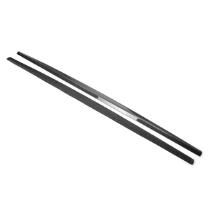 F10 brillante de fibra de carbono lado faldas estilo DTM para BMW serie 5 F10 M5 2010-2017 falda lateral - Product Image 5