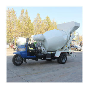 Efficient and Affordable <strong>Heavy</strong>-duty Five Wheel Mixing Tank, Mobile Cncrete <strong>Mixer</strong> <strong>Truck</strong> with 2-3 square Small Mixing Tanks - Product Image 5