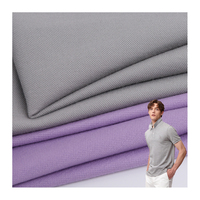 Offre Spéciale polo de haute qualité tricoté 100% tissu en coton biologique tissu piqué pour hommes matériel