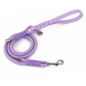 KingHon - Juego de Correa y Collar para Perro Grande de Paracord Premium, Cuerda de Poliéster Trenzada Resistente y Elegante para Perros Pequeños, Medianos y Grandes - Product Image 1