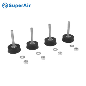 Isolateur de vibrations en caoutchouc de haute qualité pour matériaux de construction de climatisation, kit d'isolation des vibrations en caoutchouc S - Product Image 3