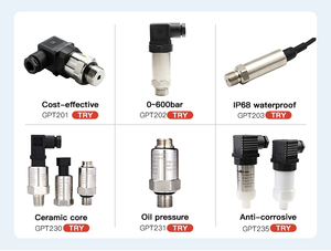 Gamicos เซ็นเซอร์แรงดันน้ำระบบไฮดรอลิก4-20mA GPT200 OEM สามารถปรับแต่งได้ - Product Image 2