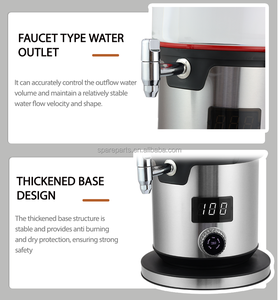 Electrodomésticos 220V vidrio Samovar tetera eléctrica pantalla grande Control Digital Samovar tetera con hervir/café/té/caliente - Product Image 3