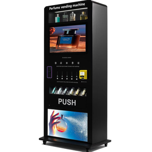 Distributeur de parfum intelligent, 10 flacons de parfum ou de cologne, distributeur automatique, écran tactile 10,1 pouces, <span class=keywords><strong>paiement</strong></span> par <span class=keywords><strong>carte</strong></span> de crédit/pièces de monnaie, certifié CE - Product Image 3