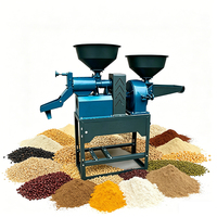 Moulin à riz et broyeur tout en acier, capacité de 130 kg/h à 150 kg/h, avec support de moteur renforcé