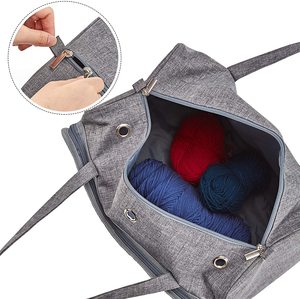 Sac de rangement pour aiguilles à crocheter, sac à crochet, sac à tricoter, fournisseur d'usine en Chine - Product Image 6
