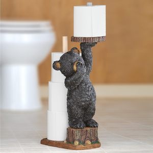 Porte-<span class=keywords><strong>papier</strong></span> <span class=keywords><strong>toilette</strong></span> décoratif <span class=keywords><strong>en</strong></span> forme <span class=keywords><strong>de</strong></span> petit ours pour votre salle <span class=keywords><strong>de</strong></span> bain - Product Image 2