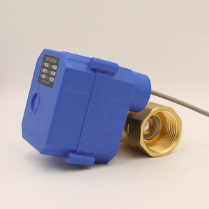Válvula de Bola Eléctrica Miniatura de Alto Torque DN25 de Dos Vías, ADC9-24V 220V, para Control de Agua, Gas y Aceite, Compatible con OEM - Product Image 1