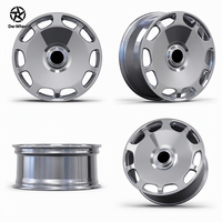 Jantes chromées DW à disque bombé, à dix trous, 17, 18, 19, 20 pouces, à rebord profond, finition miroir, taille personnalisée, compatibles avec Mercedes C260 C300 CLA E260