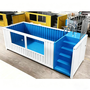 <span class=keywords><strong>Piscine</strong></span> hors sol intérieure/extérieure portable en conteneur modifié pour usage en résidence de villégiature - Product Image 5