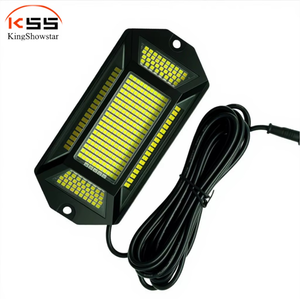 ไฟร็อคไลท์ Kingshowstar 396 LED สีขาว ชุดไฟใต้ท้องรถอะลูมิเนียมคุณภาพสูง สำหรับตกแต่งรถยนต์ แสงไฟสร้างบรรยากาศ เหมาะสำหรับรถออฟโรด รถบรรทุก รถ UTV รถ ATV รถ SUV - Product Image 1