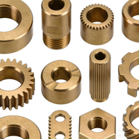 Pièces usinées sur mesure en laiton et cuivre, composants de tournage et de fraisage CNC de haute précision, fabrication OEM ODM, livraison rapide