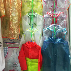 Jas Hujan Anak Anti Air PEVA dengan Pola Kartun Lucu, Kantong 3D Stereo, dan Tudung Lebar untuk Anak-anak - Product Image 6