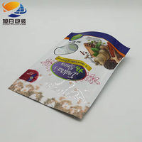 Pochette à épices écologique en PE laminé de qualité alimentaire, résistante à l'humidité et à l'eau, avec fenêtre transparente et fermeture éclair, impression personnalisée en héliogravure