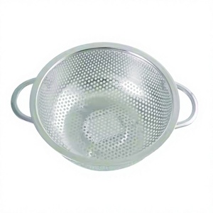 Premium <b>Stainless</b> <b>Steel</b> <b>Colander</b> with Stylish Classic Design and Wire Handle for Straining Fruits & Vegetables Everyday - Product Image 1