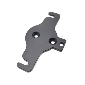 Services d'usinage CNC OEM/ODM et services de brochage et de perçage pour composants en aluminium anodisé noir et orange, Guangdong - Product Image 3