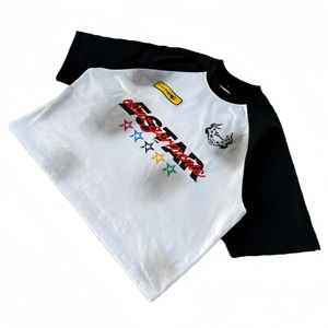 Camiseta de <span class=keywords><strong>Hombre</strong></span> de Moda, Manga Corta, 100% Algodón, Estilo Vintage con Estampado de Estrella Infernal, Tejida, del Mismo Estilo - Product Image 2