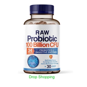 Cápsulas de Probióticos Orgánicos Puros de 100 Mil Millones de UFC para Dropshipping en Shopify, Suplemento para Adultos, Apoyo al Estado de Ánimo y la Inmunidad - Product Image 1