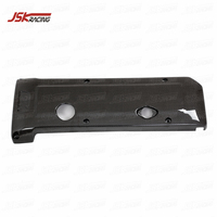 Couvercle de moteur en FIBER de carbone, couverture noire pour BMW série 3 E46 M3, 1999 — 2005