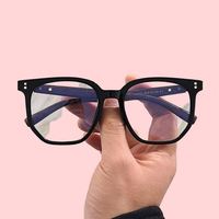 Lunettes de vue unisexes tendance, monture carrée pleine, effet bois, anti-lumière bleue, pour myopie et lecture