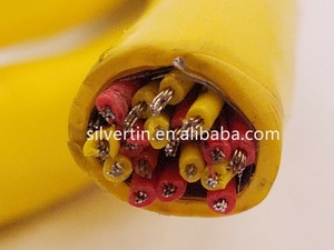 Câble de Compensation de Thermocouple en PVC en alliage de Chromel/alu solide, couleur jaune, câble d'extension de Thermocouple KX multipaire - Product Image 2