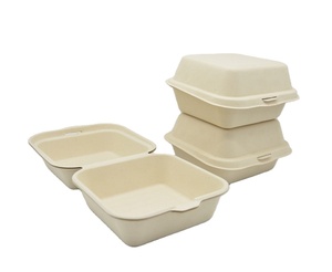 Tapa <span class=keywords><strong>de</strong></span> 6 pulgadas <span class=keywords><strong>de</strong></span> pulpa <span class=keywords><strong>de</strong></span> <span class=keywords><strong>caña</strong></span> <span class=keywords><strong>de</strong></span> azúcar compostada con materiales naturales, totalmente degradable, impermeable, resistente al aceite, apta para microondas. - Product Image 3