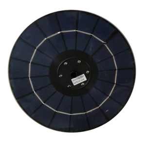 9v 3.5w personalizzato rotondo Mono cella a energia solare pompa fontana portatile pannello solare <span class=keywords><strong>con</strong></span> batteria luci <span class=keywords><strong>Led</strong></span> per laghetti da giardino all'aperto - Product Image 3