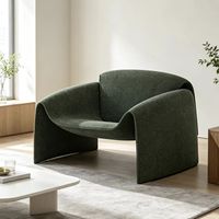 Canapé monobloc en mousse moulée - Design Chesterfield moderne - Écologique et durable - Idéal pour appartement - Doux et offrant un excellent soutien