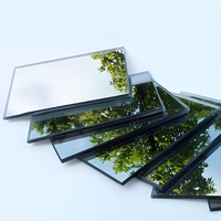 Verre miroir unidirectionnel massif et creux, couleur personnalisée, pour mur-rideau extérieur, hôtel, industriel, décoratif, rideaux pare-balles