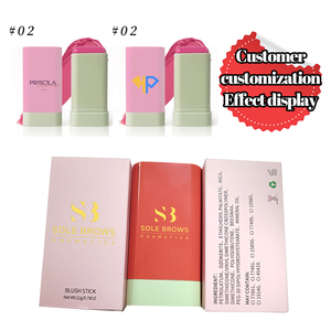 Bâton de fard à joues multi-usages naturel, mat et imperméable à l'eau Bâton de fard à joues longue durée et lisse Marque privée - Product Image 2