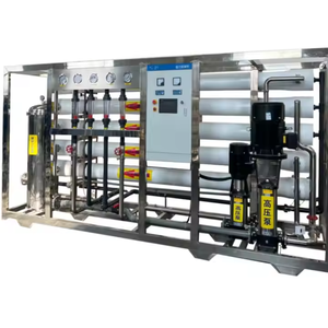 Système de purification d'eau ultra-pure personnalisé en acier inoxydable, contrôlé par PLC, à moteur, pour usine de traitement des eaux usées 500L - Product Image 1