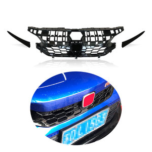 Leishuo Facelift <span class=keywords><strong>RS</strong></span> Style pièces de réglage de voiture ABS grilles de calandre de pare-chocs avant pour <span class=keywords><strong>Honda</strong></span> 11th <span class=keywords><strong>Civic</strong></span> <span class=keywords><strong>2021</strong></span> + berline - Product Image 5