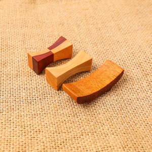 Reposapalillos de Madera Maciza Estilo Chino, Forma Rectangular, Diseño Tradicional, Grabado de Logotipo Personalizado, Vajilla para Hotel - Product Image 2