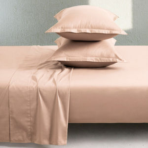 Juego de funda nórdica sólida tejida con certificado Oeko-Tex de estilo moderno 135x200cm 300TC 100% algodón satén 2 uds transpirable suave <span class=keywords><strong>cama</strong></span> para el hogar - Product Image 5