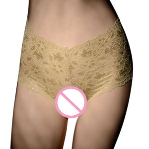 Pantaloncini in Velluto per Donna, Tanga Elasticizzato, Mutandine Senza Cavallo con <span class=keywords><strong>Pizzo</strong></span>, Slip Romantici a Vita Bassa, <span class=keywords><strong>Culotte</strong></span> Sexy - Product Image 5