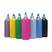 Peinture acrylique liquide pour artiste, peinture artistique, couleurs personnalisables non toxiques, haute capacité de couverture, pigment 500 ml