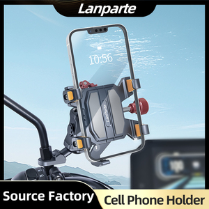 Soporte profesional para teléfono móvil de motocicleta mejor calificado soporte para teléfono móvil de bicicleta ángulo de rotación de 360 grados ajustable - Product Image 5