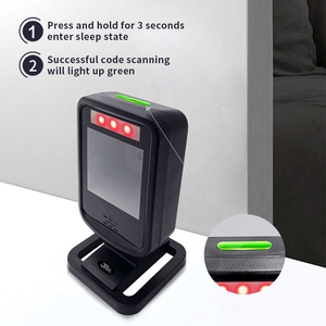 En stock, lecteur de codes-barres 2D de bureau <span class=keywords><strong>JR</strong></span> T560, numérisation omnidirectionnelle, USB filaire, plug and play, lecteur de codes-barres pour magasin de <span class=keywords><strong>d</strong></span>étail - Product Image 3