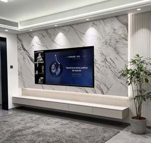 Soporte de TV Flotante, Mueble para TV de Pared con Cajones de Almacenamiento y Estantes Abiertos para TV de 55 Pulgadas, Muebles para Sala de Estar y Dormitorio - Product Image 3