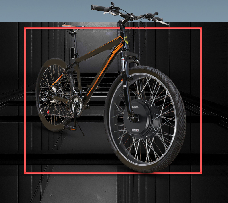 Moteur Roue Arrière 72V 3000W Pour Vélo électrique - Kit Conversion Brushless