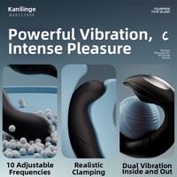 Ferngesteuerter Prostata-Massager mit APP Kabelloser Tragbarer Analplug für Männer Erwachsenen-Sexspielzeug für Paare