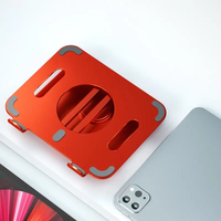 Support magnétique étanche et flexible pour tablette iPad, en alliage d'aluminium, réglable en hauteur, pliable, pour lit et bureau, support de téléphone portable robuste
