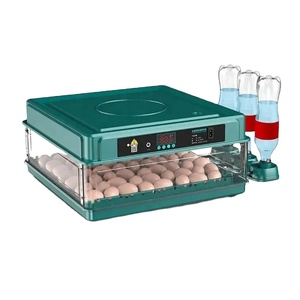 Incubateurs automatiques à température constante pour volailles, capacité de 64 œufs, taux d'éclosion élevé de 98%, machine à faire éclore des œufs de poulet - Product Image 1