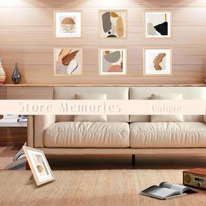 Marcos de Fotos de MDF de 4x6, 5x7, 8x10, 11x14 y 12x16 Pulgadas, Diseño Clásico de Madera para Montaje en Pared y Exhibición de Sobremesa - Product Image 4