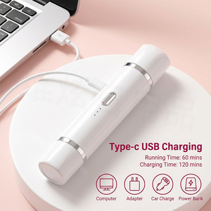 Épilateur électrique 2-en-1 pour femmes, tondeuse à sourcils portable, épilateur facial indolore, rasoir corporel étanche, tondeuse bikini - Product Image 4